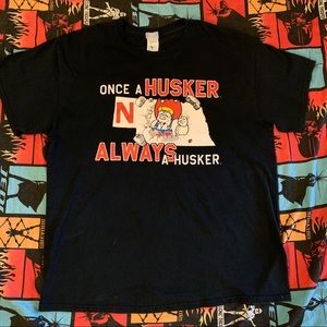 Vintage Nebraska Corn Husker Tee
